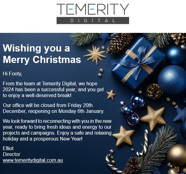 email marketing sample 1